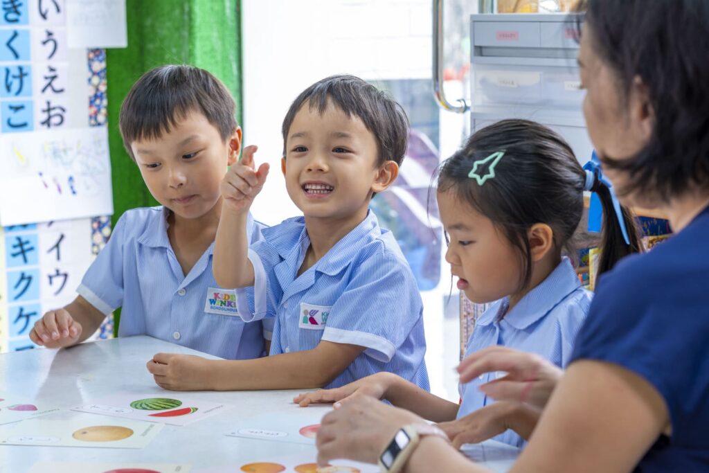 シンガポールのプレスクール　KiddiWinkie Schoolhouse